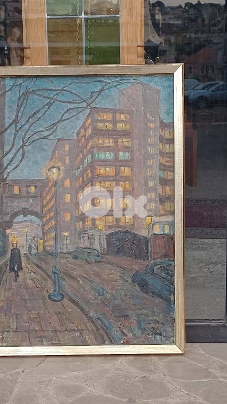 لوحة رسم زيتي اوروبية 3