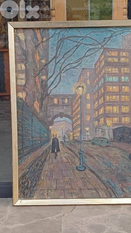 لوحة رسم زيتي اوروبية 5