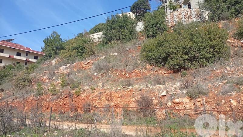 أرض البيع في منطقة البرجين - الشوف 1