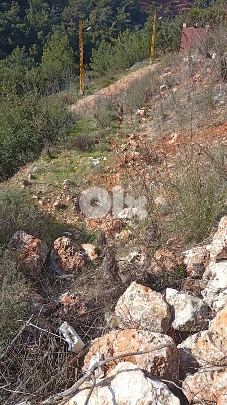 أرض البيع في منطقة البرجين - الشوف 4