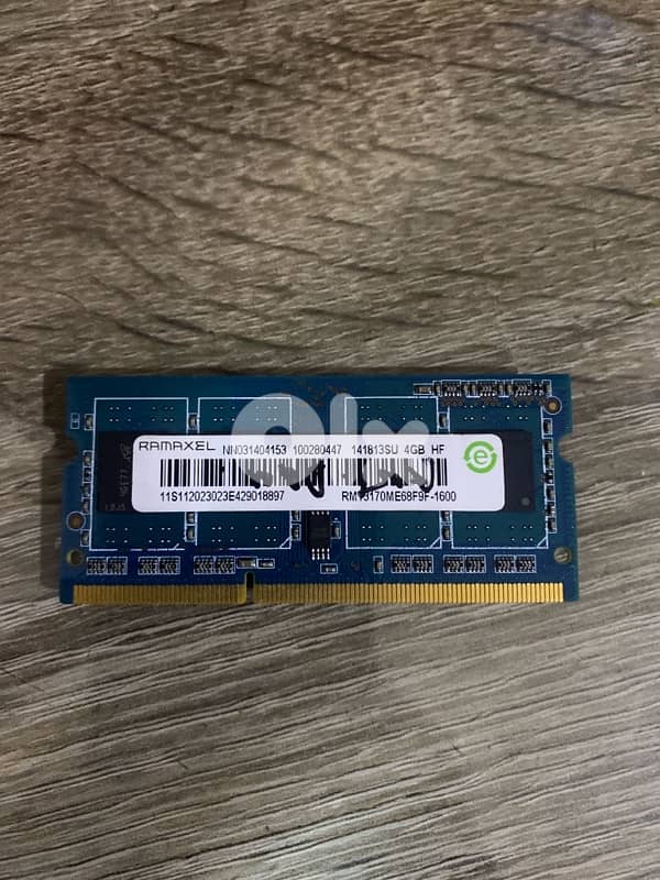 DDR3 1600MHz Macbook RAM module 1