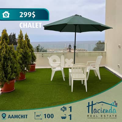 Chalet With Terrace For Rent In Aamchit