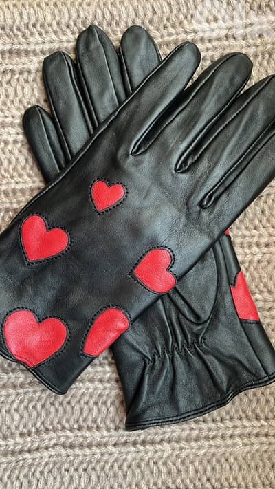 new genuine real leather gloves