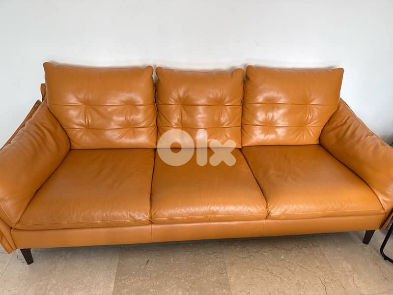Leather sofa Kuka home 3
