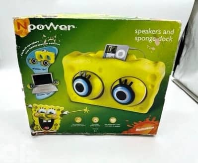 sponge bob eye ball speaker