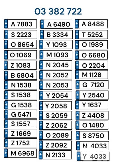 Plate Numbers Best Prices