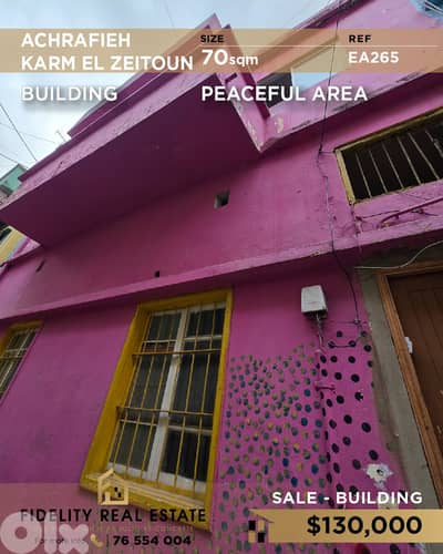 Building for sale in Achrafieh EA265 مبنى للبيع في الأشرفية