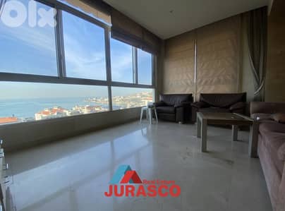 apartment in sahel alma with sea view 245m / شقة للبيع ساحل علما