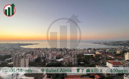 Fully Furnished Apartment For Rent In Sahel Alma!!!