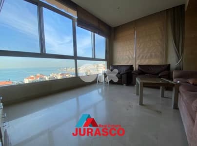 apartment in sahel alma 245m with sea view/ شقة للبيع ساحل علما