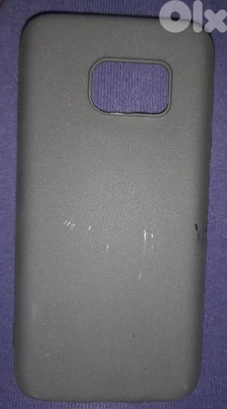 Samsung S7 Edge Black Cover 1