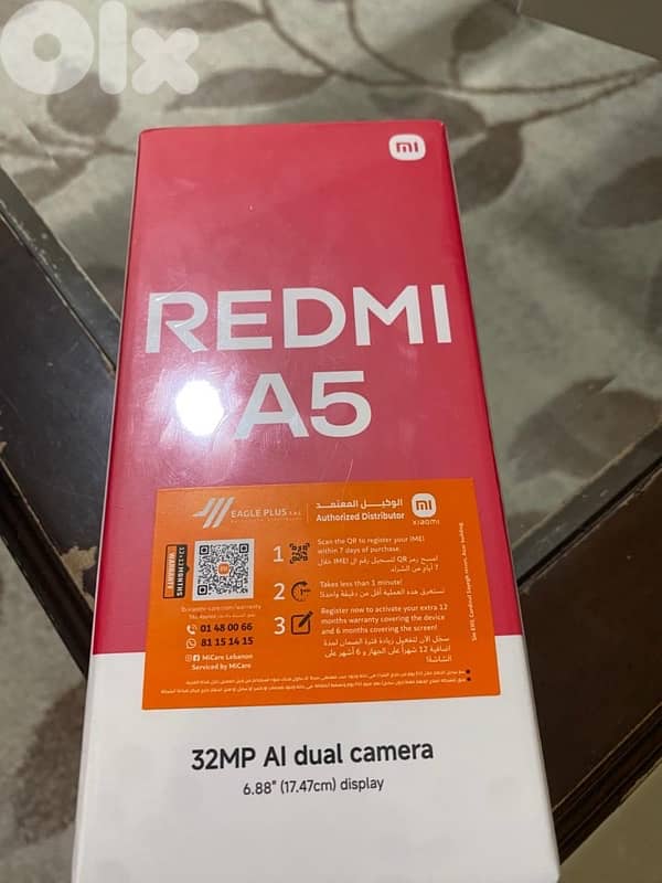 Brand new redmi phone A5 128 Gb 4 ram 1
