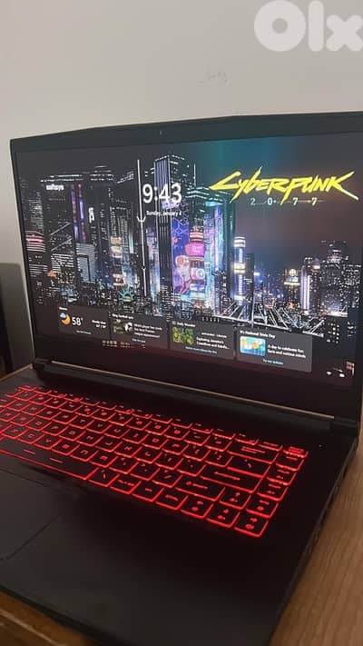Gaming laptop