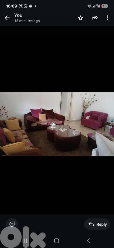 Living room+ carpet+ central table+ curtain+ tv table