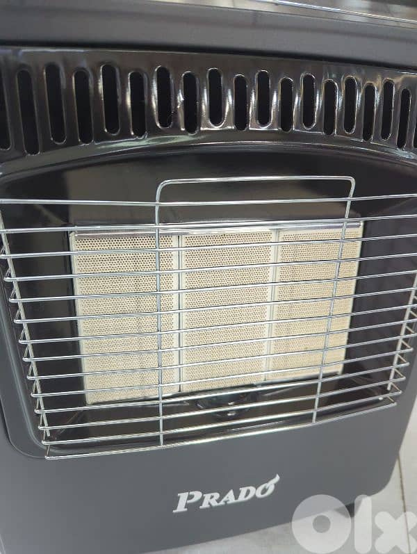 Prado Gas Heater + Electric Halogen Heater 1