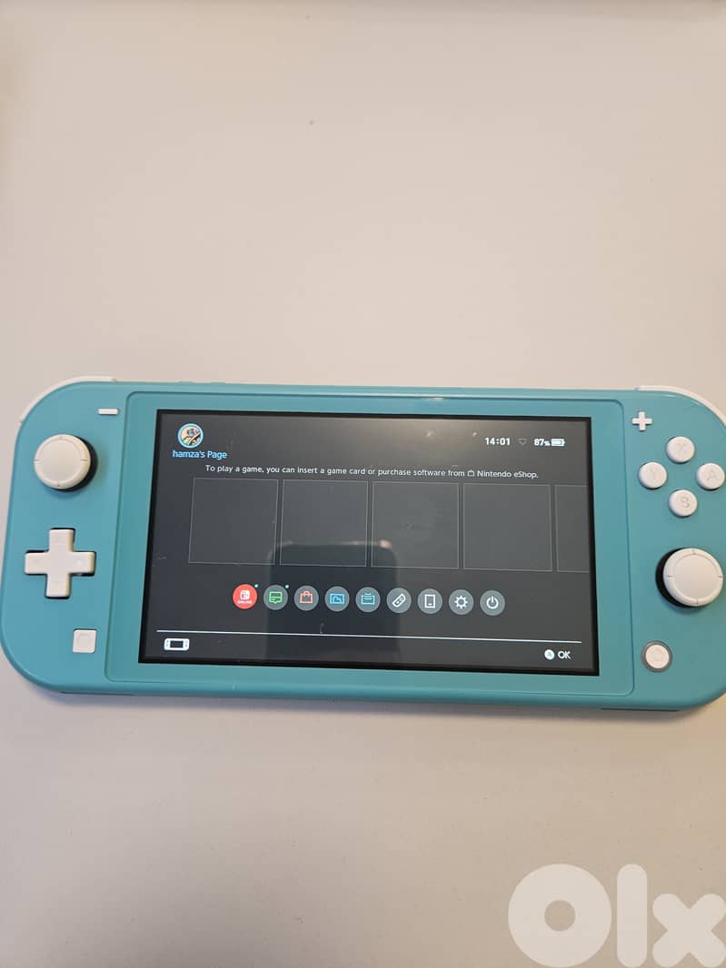 Nintendo Switch Lite with 5 games and Free Cover 3