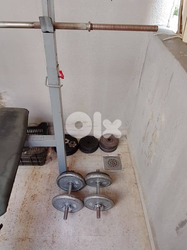 حديد ومقعد تمرين 1