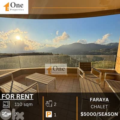 CHALET FOR RENT IN FARAYA