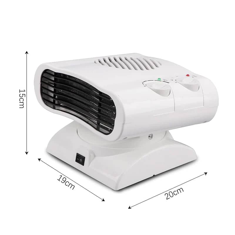 RAF 2000W Compact Size Fan Heater 2