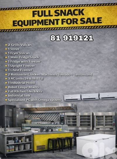 Full Snack Equipment