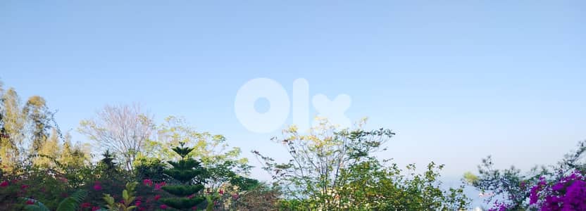 1,000 SQM Land in Bsalim, Metn with a Breathtaking Sea View