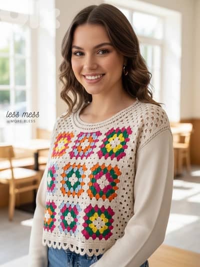 CROCHET BLOUSE like new