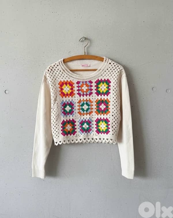CROCHET BLOUSE like new 2