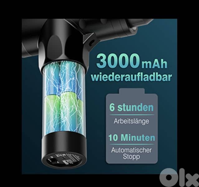 cotsoco Massage Gun-10 Massage Heads& 30 Speeds (original)/4$ delivery 10