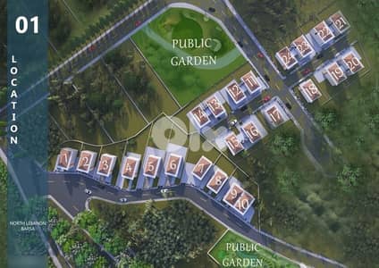 Villas For Sale in Barsa Koura فيلل للبيع في برسا الكورة