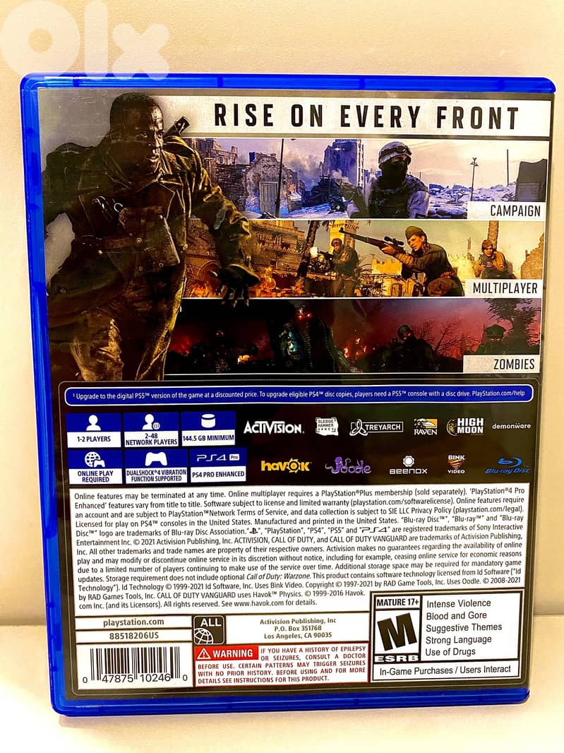 Call of Duty Vanguard on PS4 1