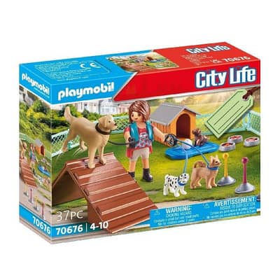 Playmobil 70676 (Limited Quantity) (City Life - Educator & Dogs