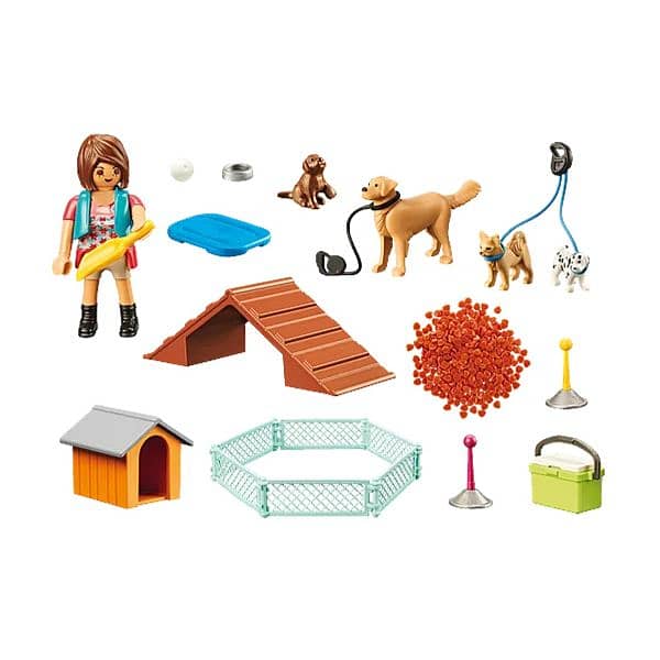 Playmobil 70676 (Limited Quantity) (City Life - Educator & Dogs 1