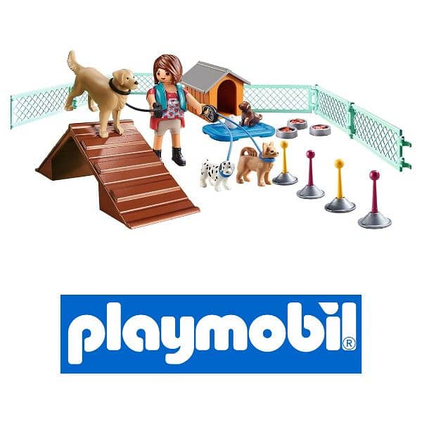 Playmobil 70676 (Limited Quantity) (City Life - Educator & Dogs 2