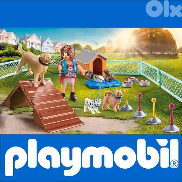 Playmobil 70676 (Limited Quantity) (City Life - Educator & Dogs 4