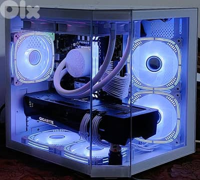 white Gaming PC