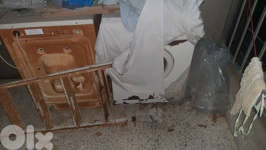 2 washine machines used