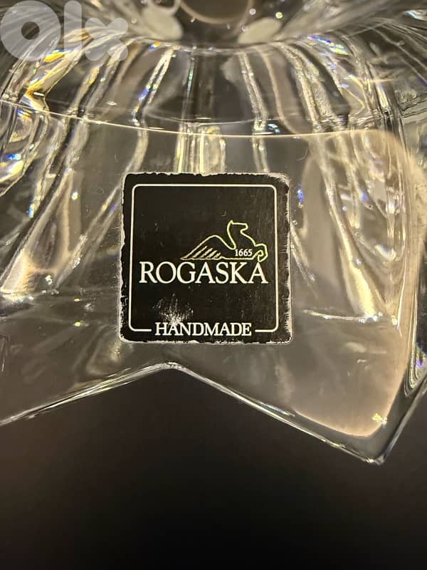 Crystal Vase Rogaska 3