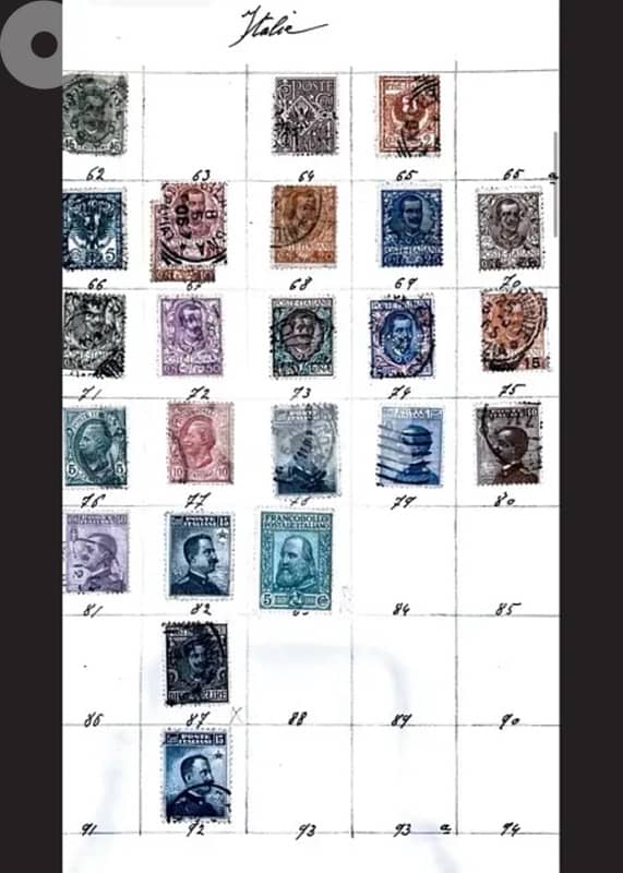 Italian stamps 1