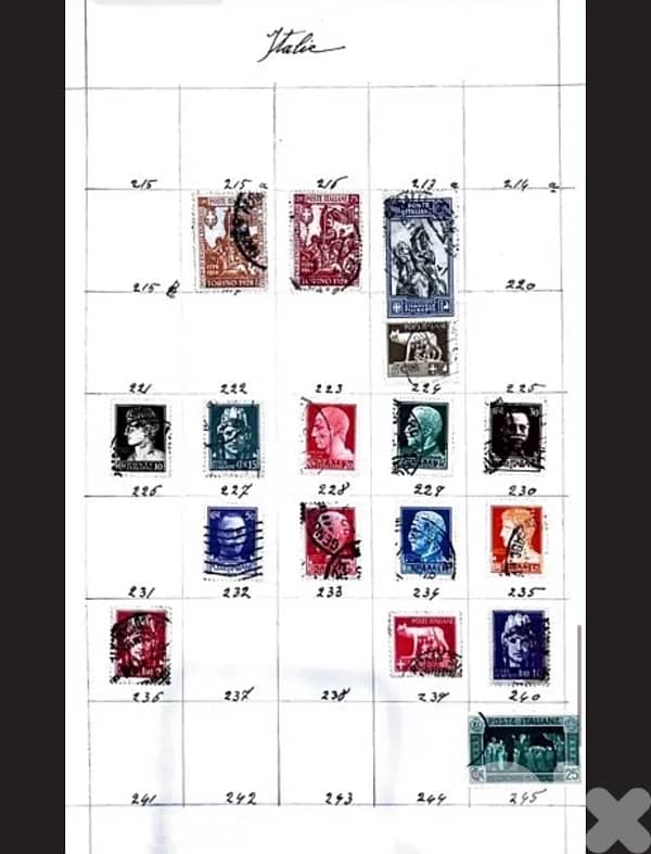 Italian stamps 6