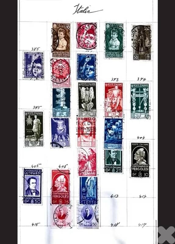Italian stamps 8