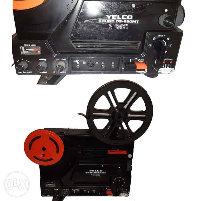 Vintage projector & video camera 1