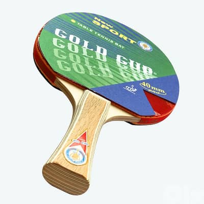 Gold Cup Table Tennis Bat