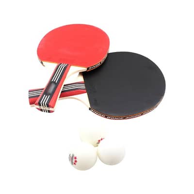 Rubber-faced Table Tennis Rocket