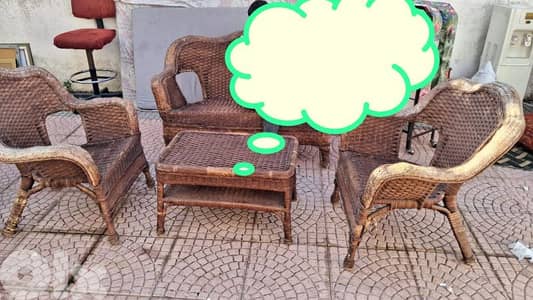 طقم خيزران 4قطع