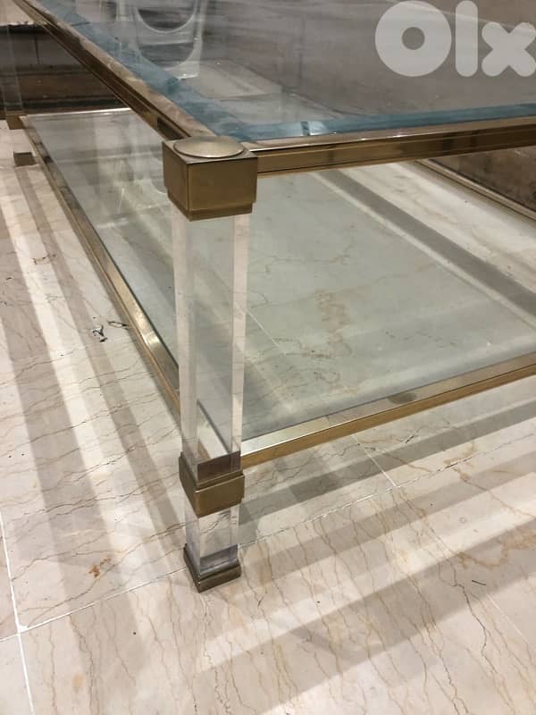 vintage rectangular table by Pierre vandel 1970s. 475$ 2