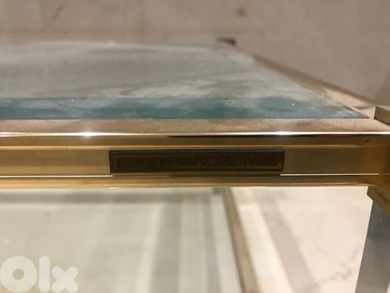 vintage rectangular table by Pierre vandel 1970s. 475$ 6