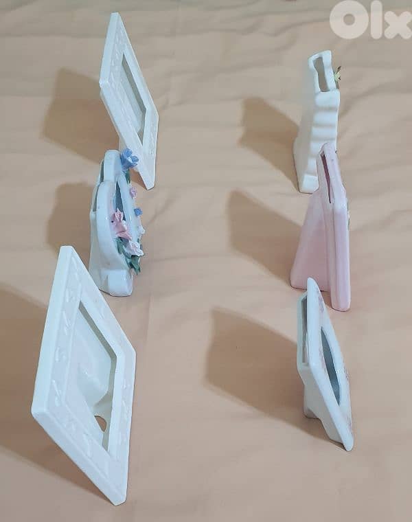 porcelain  picture  frame  6 pcs  15 $ beyrout  ashrafiye  03723895 5
