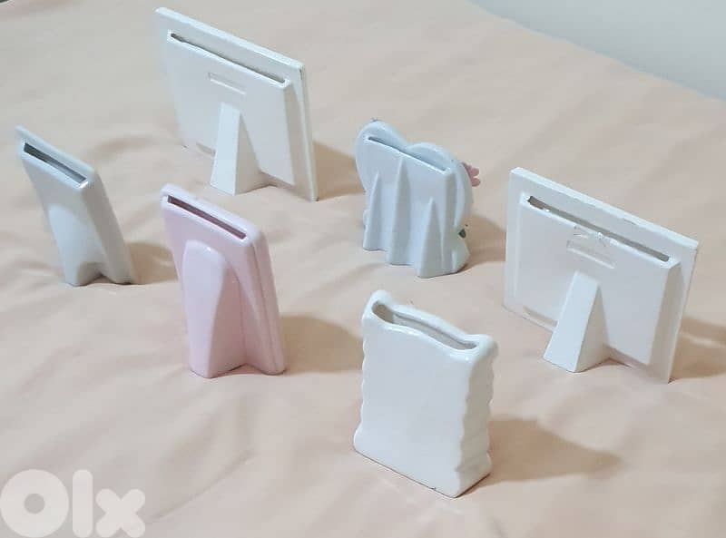 porcelain  picture  frame  6 pcs  15 $ beyrout  ashrafiye  03723895 7