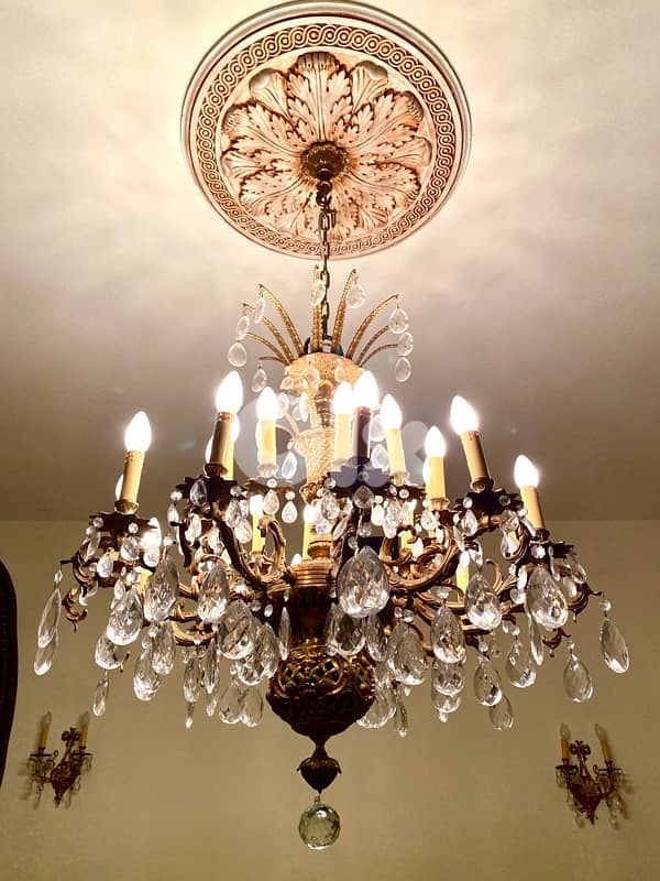 صالون فني فاخر للبيع – تحفة نادرة شغل إيد قديم 8