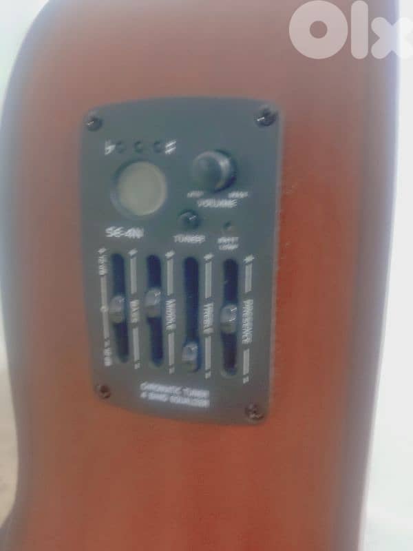 Electric Classic Guitar with Cutaway 2